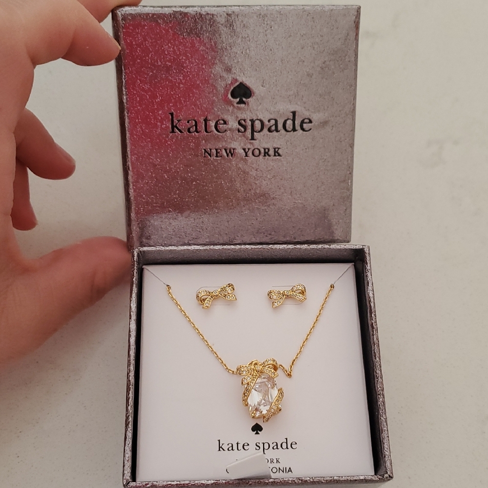 Kate Spade Gold Jewelry Set